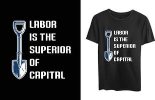 Labor Day Tshirt Design vector