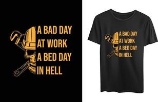 Labor Day Tshirt Design vector