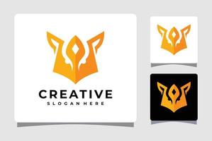 Fox Logo Template Design Inspiration vector