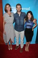 LOS ANGELES, AUG 12 - Daisy Betts, Mike Vogel, Yael Stone at the NBCUniversal 2015 TCA Summer Press Tour at the Beverly Hilton Hotel on August 12, 2015 in Beverly Hills, CA photo