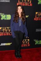 LOS ANGELES, SEP 27 - Piper Curda at the Star Wars Rebels Premiere Screening at AMC Century City on September 27, 2014 in Century City, CA photo