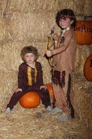 LOS ANGELES, OCT 4 - Ocean Maturo, August Maturo at the RISE of the Jack O Lanterns at Descanso Gardens on October 4, 2014 in La Canada Flintridge, CA photo