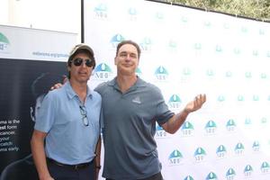 LOS ANGELES, NOV 10 - Ray Romano, Patrick Warburton at the Third Annual Celebrity Golf Classic to Benefit Melanoma Research Foundation at the Lakeside Golf Club on November 10, 2014 in Burbank, CA photo