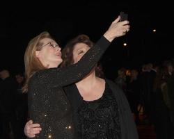 PALM SPRINGS, JAN 4 - Meryl Streep, Margo Martindale at the Palm Springs Film Festival Gala at Palm Springs Convention Center on January 4, 2014 in Palm Springs, CA photo