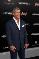 LOS ANGELES, AUG 11 - Mel Gibson at the Expendables 3 Premiere at TCL Chinese Theater on August 11, 2014 in Los Angeles, CA photo