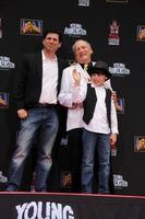 LOS ANGELES, SEP 8 - Max Brooks, Mel Brooks, Mel Brooks Grandson at the Mel Brooks Hand and Foot Print Ceremony at TCL Chinese Theater on September 8, 2014 in Los Angeles, CA photo