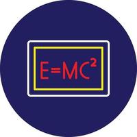 Formula Line Multicolor vector