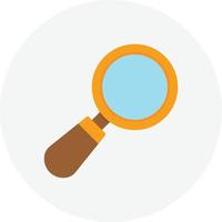 Search Flat Circle vector