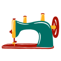 Vintage Sewing Machine Illustration png