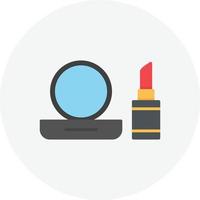 Cosmetics Flat Circle vector