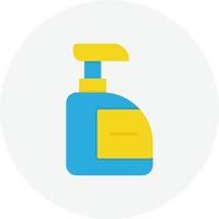 Detergent Flat Circle vector