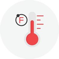 Fahrenheit Flat Circle vector