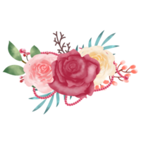 Bouquet Flower Watercolor png