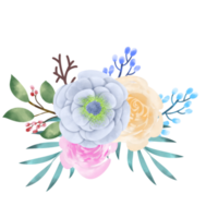 Flower Bouquet Watercolor png