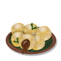 Indonesian Food Klepon png