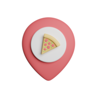 posizione delle mappe della pizza