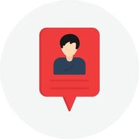 Follower Flat Circle vector