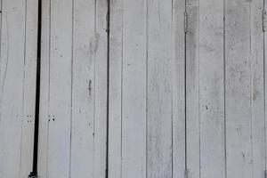 White painted wooden wall background photo