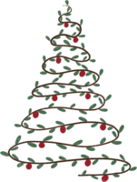 abstrakter Weihnachtsbaum png