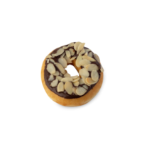 chocolade amandelen donut uitsparing, png-bestand png