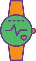 Smartwatch Line Multicolor vector