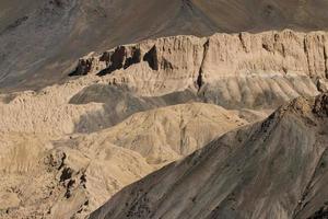 Moonland Landscape in Lamayuru at Leh Ladakh, India photo