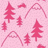 Cute seamless pattern wallpaper for kids vector