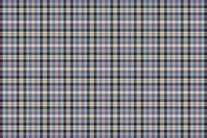 Tartan plaid pattern with texture and retro color. vector