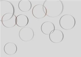 Abstract shadow circles background. Vector illustration.