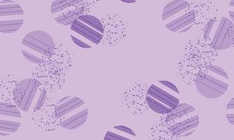 Light Purple vector template with crystals, circles.