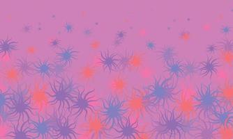 Light purple vector background with abstract shapes.