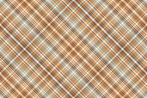 Tartan plaid pattern with texture and coffee color. vector
