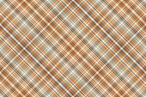 Tartan plaid pattern with texture and coffee color. vector