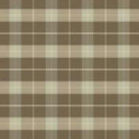 Tartan plaid pattern with texture and coffee color. vector