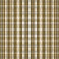 Tartan plaid pattern with texture and coffee color. vector