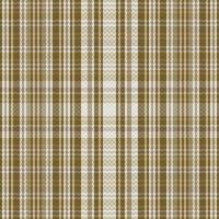 Tartan plaid pattern with texture and coffee color. vector