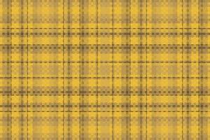 Tartan plaid pattern with texture and coffee color. vector