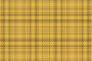 Tartan plaid pattern with texture and coffee color. vector