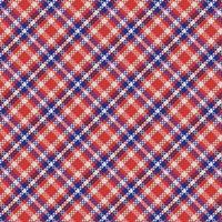 Tartan plaid pattern with texture and retro color. vector