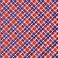 Tartan plaid pattern with texture and retro color. vector