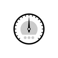 meter, snelheidsmeter, png transparant