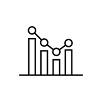 grafico, análisis, crecimiento empresarial png transparente