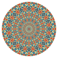 Mandala pattern with circle shape png