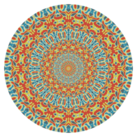 patrón redondo mandala png