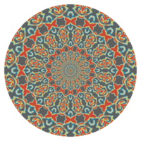 mandala rond patroon png