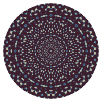 Mandala circle ornament png