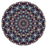 Mandala circle ornament png