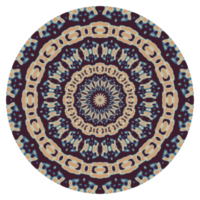 ornamento del círculo de mandala png