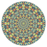 mandala runt mönster png