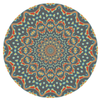 mandala rond patroon png